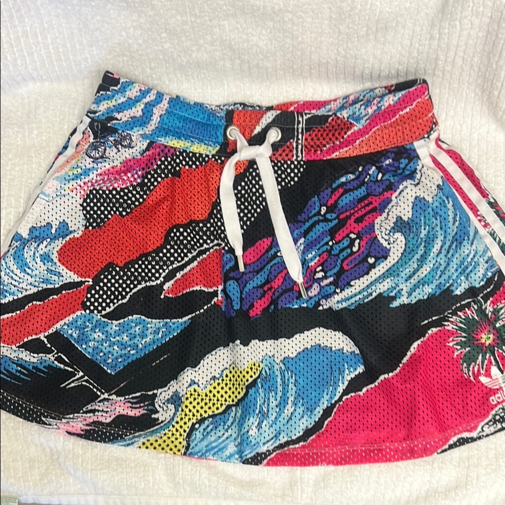 Colorful Graphic Adidas Women's Skirt
